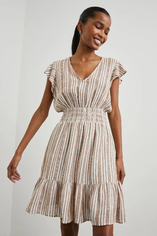 Deal of the Week TARA DRESS - PALO SANTO STRIPE