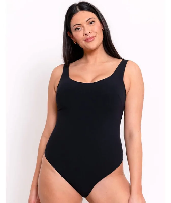 Value Deals Curvy Kate Deep Dive Non-Wired Swimsuit - Black