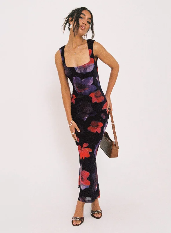 Inventory Reduction Eviana Maxi Dress Floral
