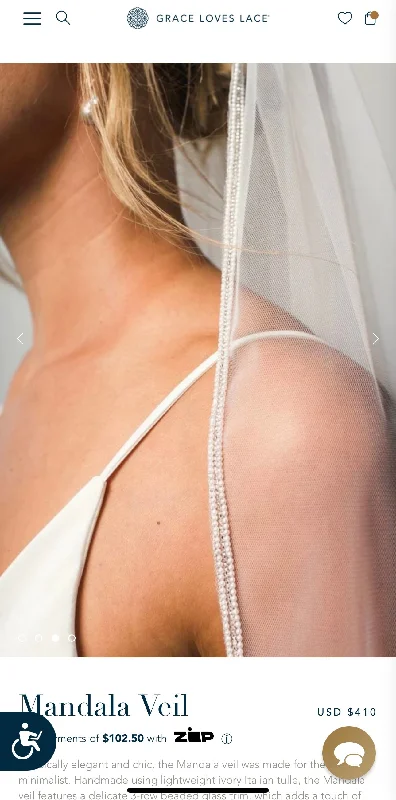 Major Savings Grace Loves Lace Mandala Veil