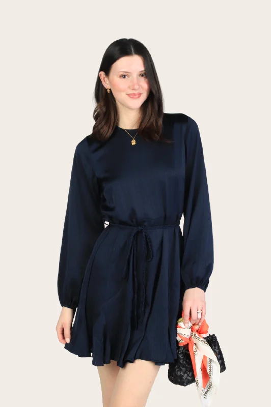 Anniversary Sale Demi Godet Dress with Braided Belt