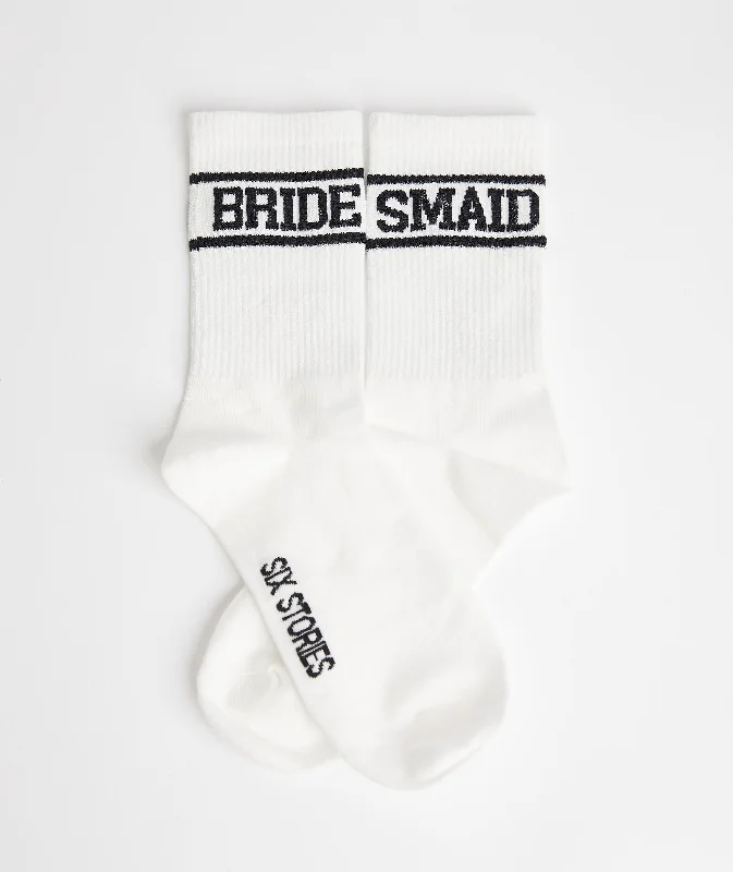 Super Sale Bridesmaid Socks - Black