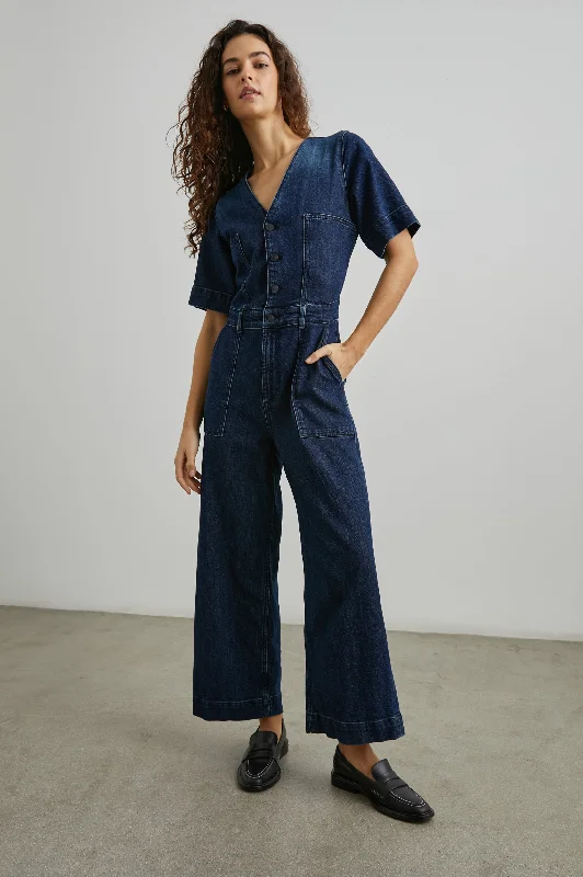 Huge Discounts PALISADES JUMPSUIT - BLUE MOON