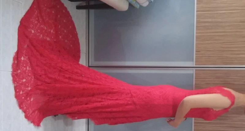 Seasonal Sale Other full lace red vintage dress / gown