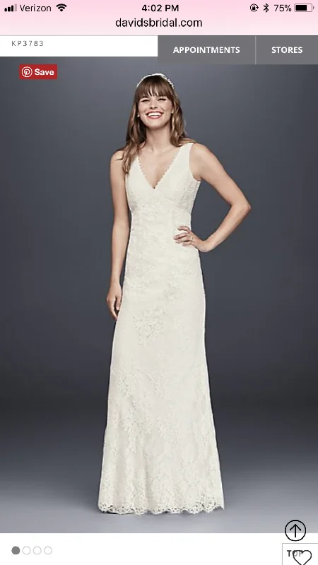 Take Advantage David's Bridal KP3783