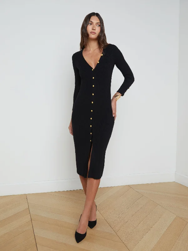 Steals and Deals Kyra Ribbed Duster Dress