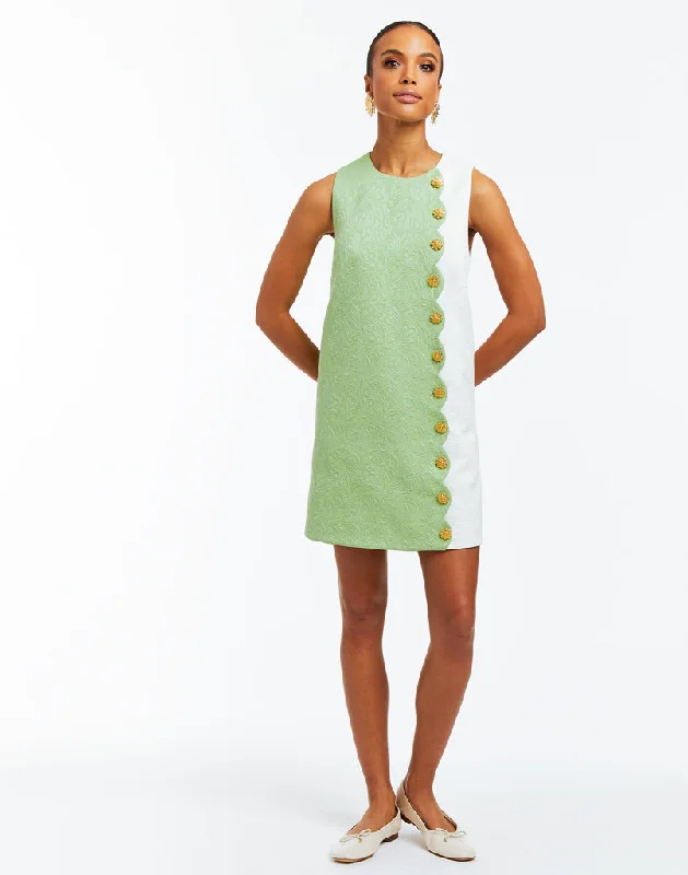 New Deals Etta Scallop Mini Dress