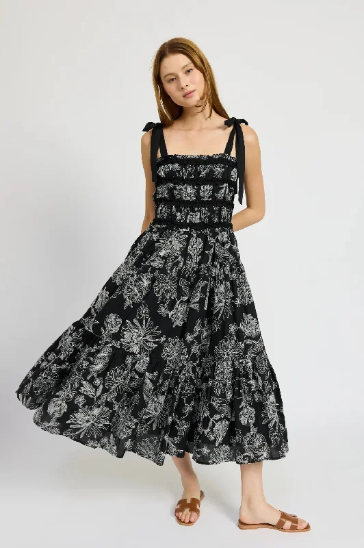 Mega Sale Magdalen Smocked Maxi Dress