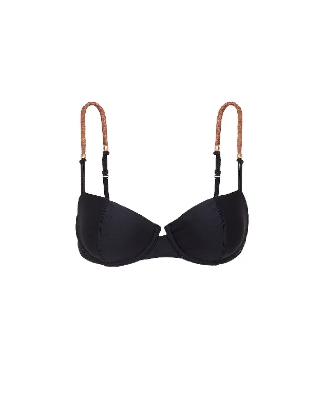 Don't Wait Elis Nissi Top - Black