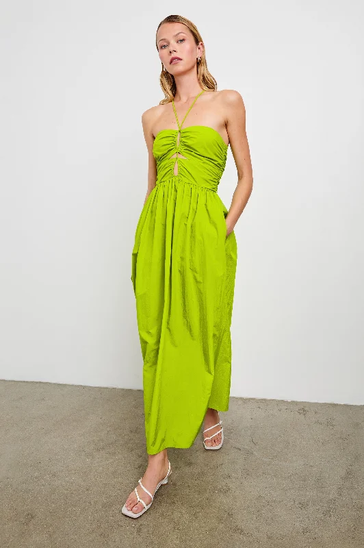 Holiday Sale SILVIA DRESS - BANANA LEAF