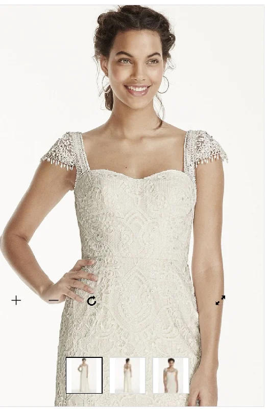 Take Advantage David's Bridal Melissa Sweet Vintage Lace