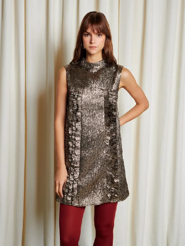 Price Rollback Lundy Metallic Dress