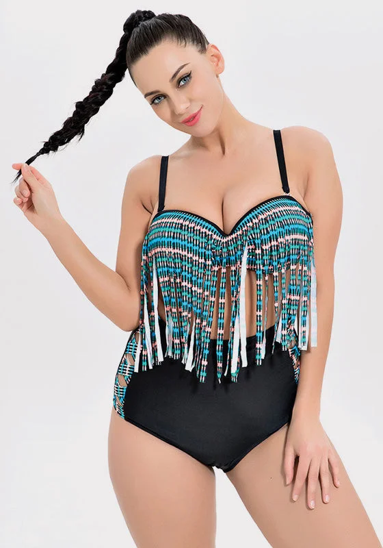Special Buy Indico High Waist Vintage Bikini