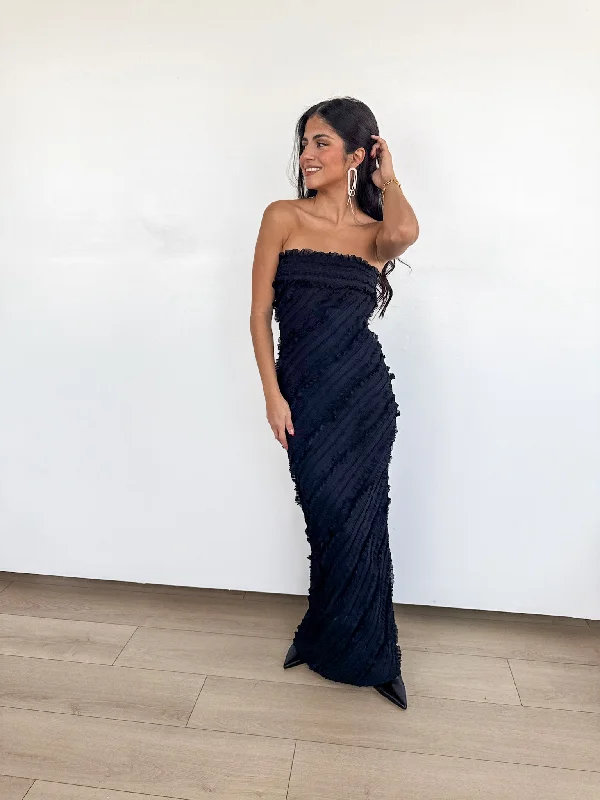 Price Drop Amour Ruffle Strapless Dress