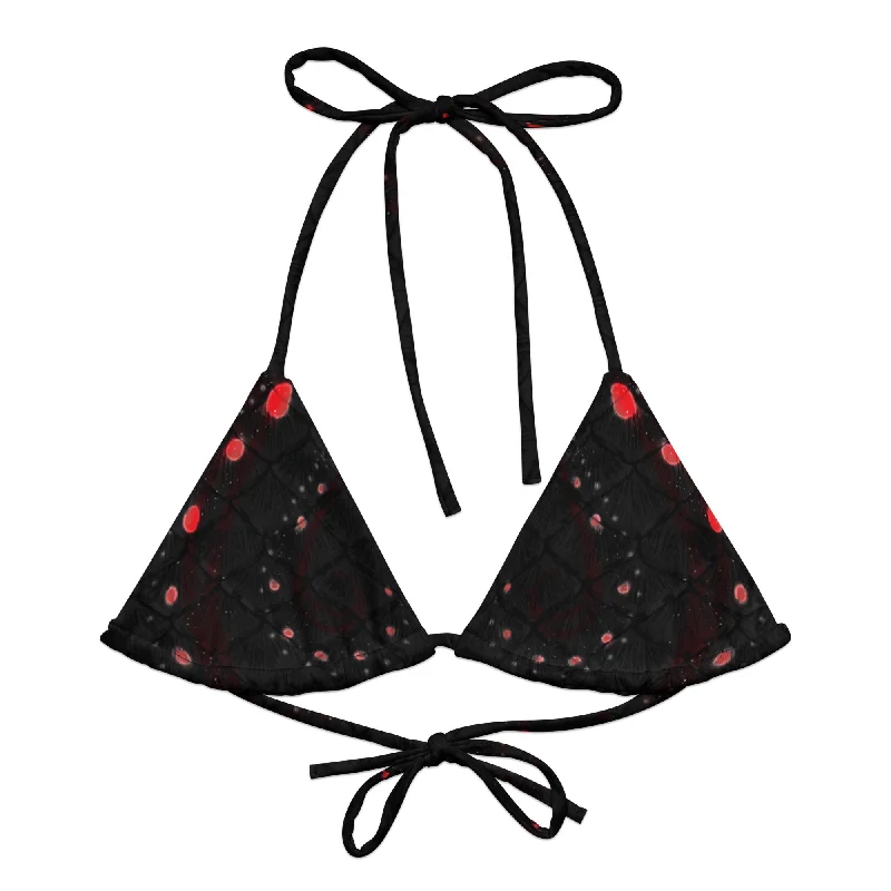 Take Advantage Dark Tide String Bikini Top