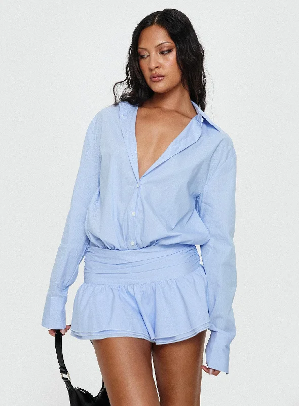 Final Markdown Girls Girls Girls Mini Dress Blue