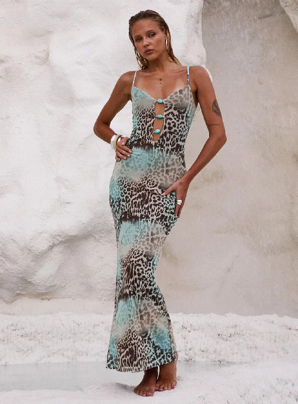 Price Blitz Mi Casa Maxi Dress Animal