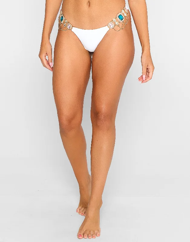 Jazmin Skimpy Bottom - White