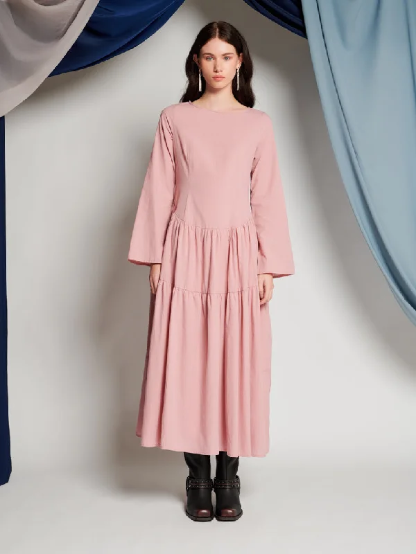 Savings Galore Iona Tiered Midi Dress