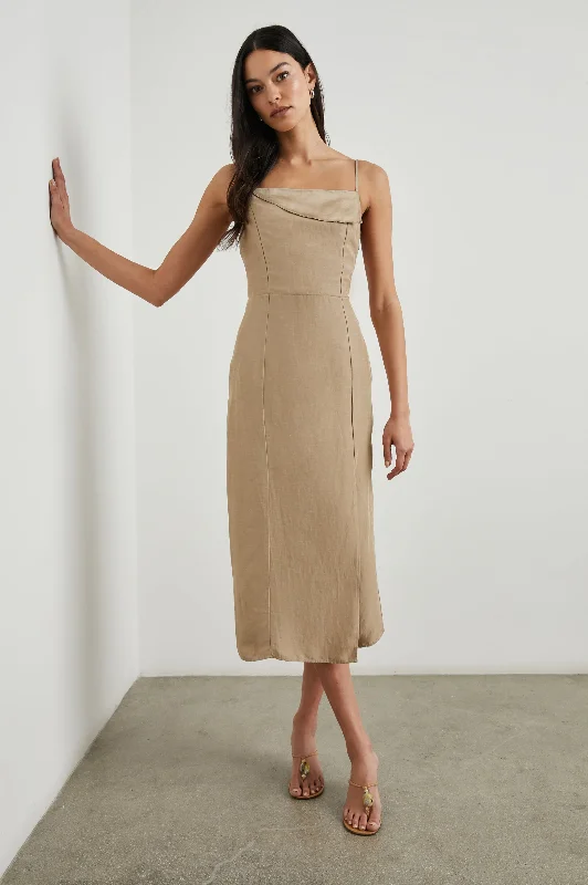 Major Savings ELLASANDRA DRESS - SAFARI