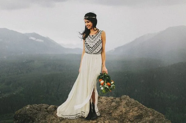 Super Sale Other NEW! Mara Hoffman Beaded Silk Chiffon Gown