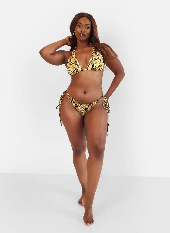 Today’s Special Slither Animal Print Bikini Bottom