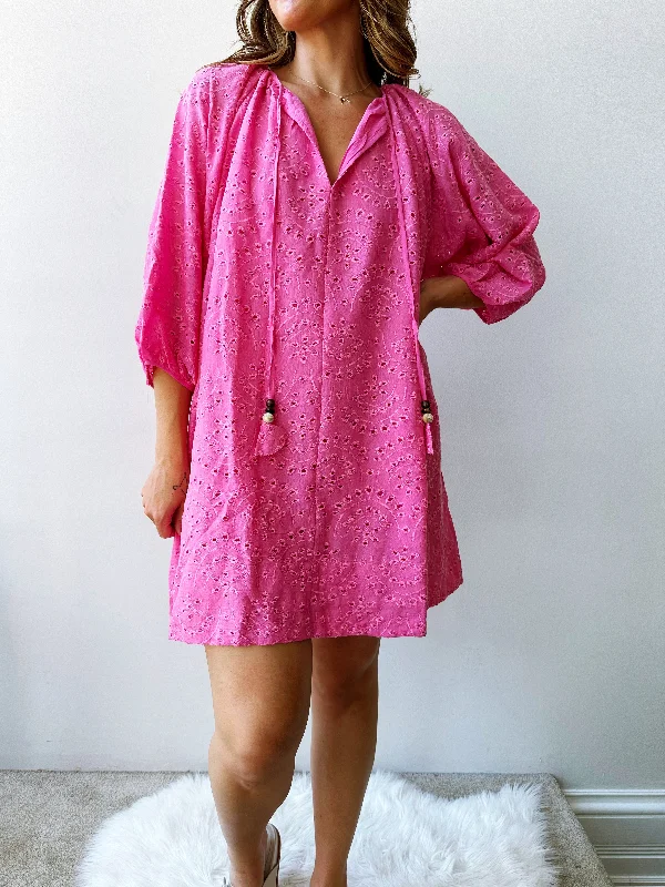 Final Clearance Pretty in Pink Tunic Dress