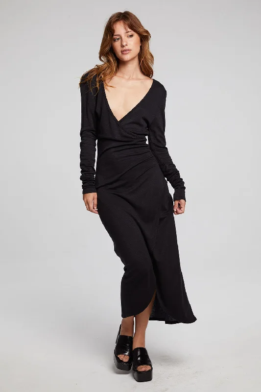 Unbeatable Prices Harmony Licorice Midi Dress