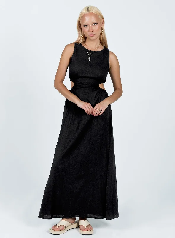Buy More, Save More Lonso Midi Dress Black