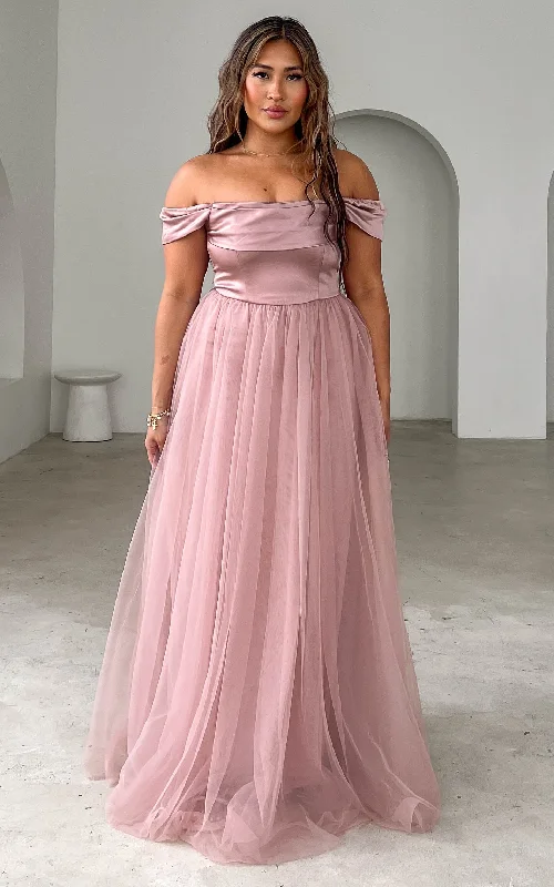 Clearance Sale Parilio Maxi Dress - Dusty Mauve