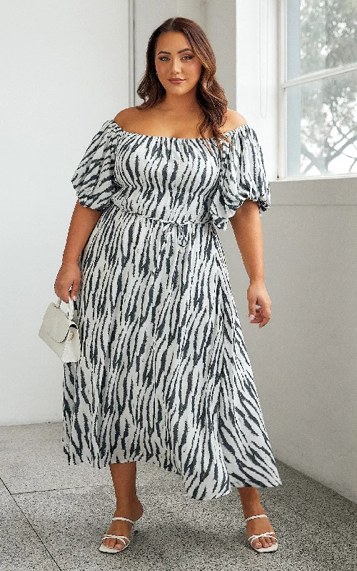 The Best Prices Sloan Dress - Zebra Print