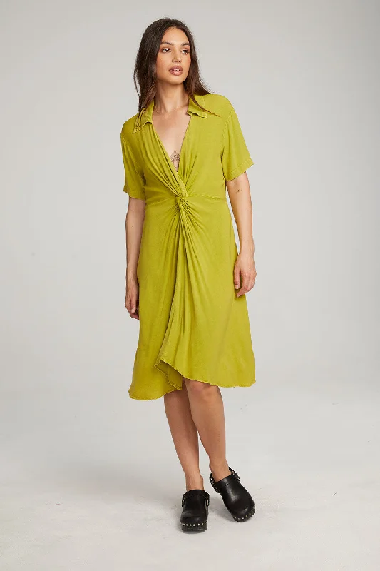 Mega Sale Elsa Citron Midi Dress