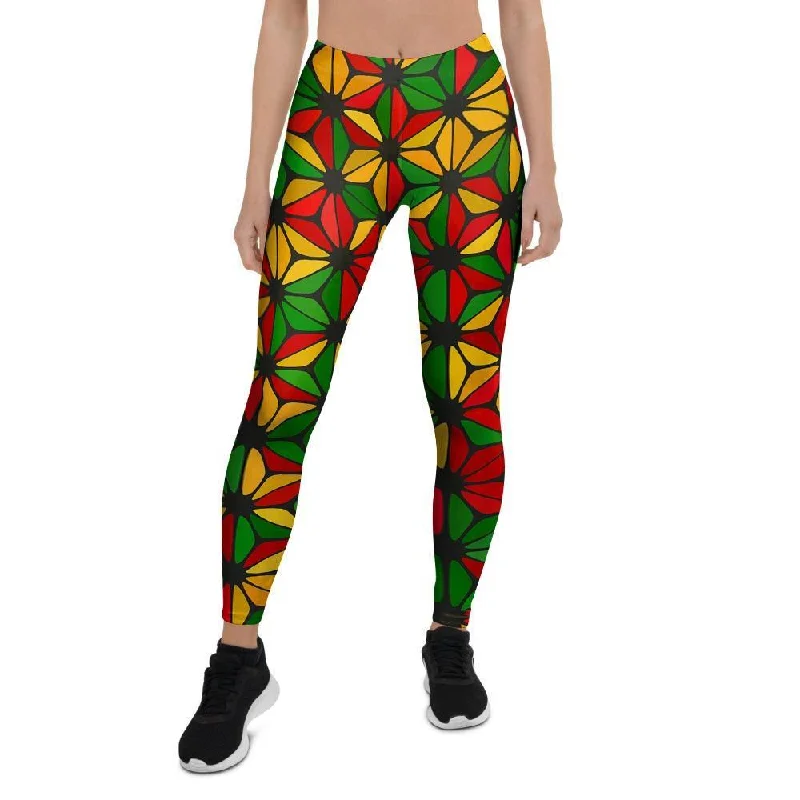 Bargain Prices Abstract Reggae Rasta Women's Leggings