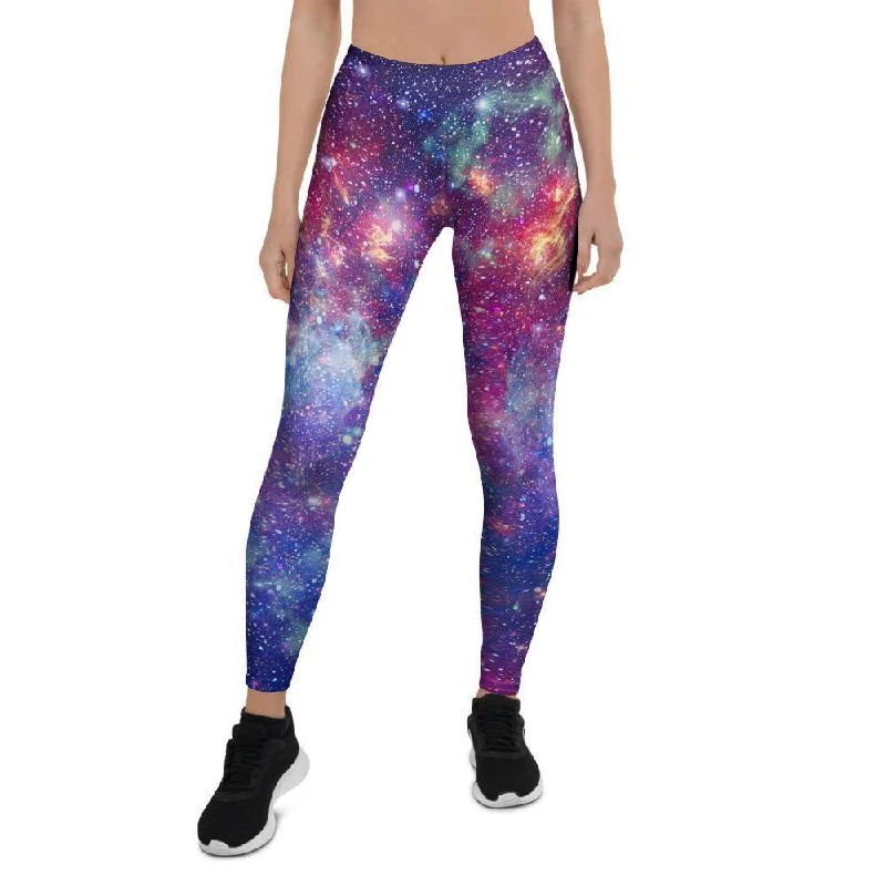 Amazing Deals Abstract Starfield Galaxy Space Women's Leggings