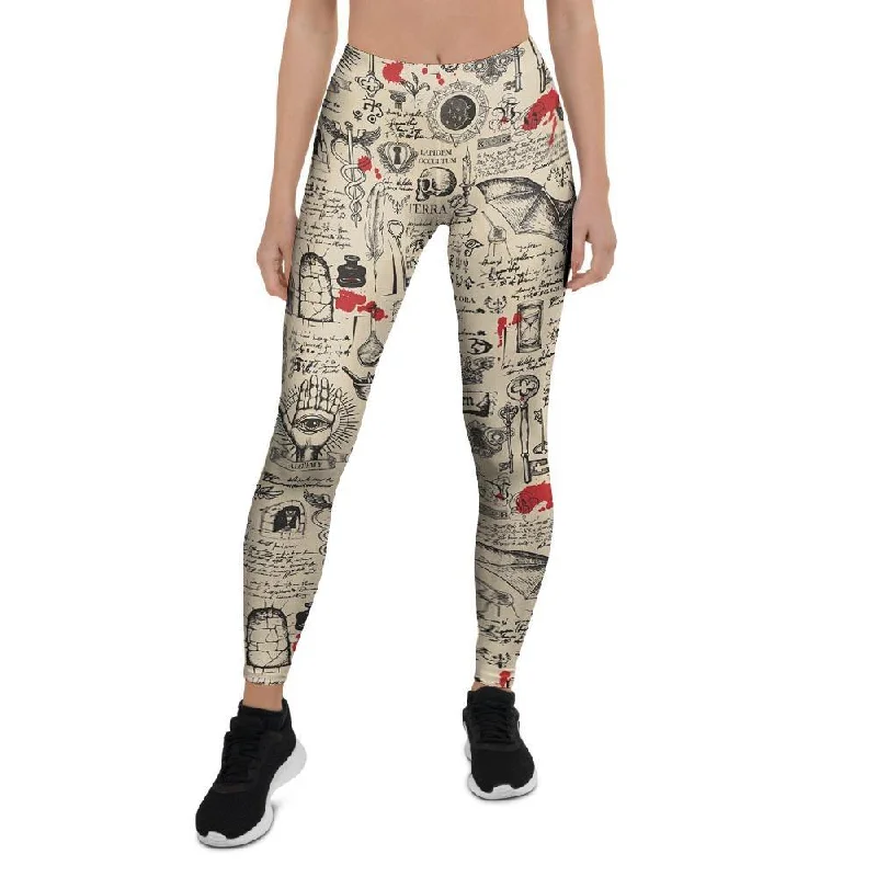 Discount Days Alchemy Witchcraft Gothic Women's Leggings