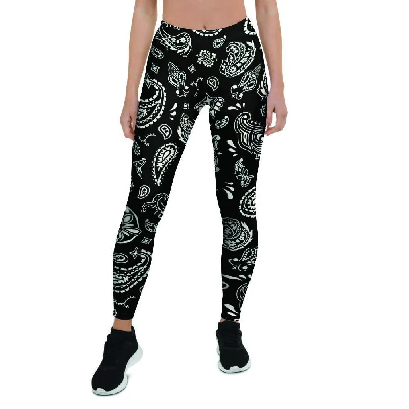 Black Bandana Women's Leggings